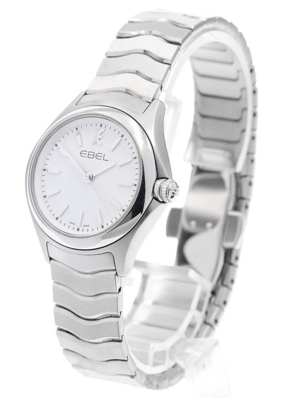 EBEL Wave Lady 03.1.14.1032 White Dial Quartz Ladies Watch_970663